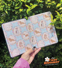 Cute Puppy Dog Lover Kindle Case, Kobo Case, Free Personalization