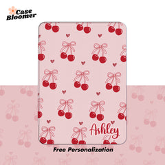 Pink Cherry Cute Kindle Case, Kobo, Free Personalization