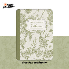 Floral Compositioin Book Kindle Case, Kobo, Free Personalization