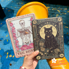 Tarot Cat Custom Name iPad case, Free Personalization