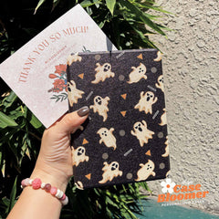 Custom Name Halloween Ghost Kindle Case, Kobo Case, Free Personalization