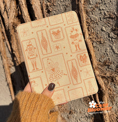 Cute Retro Gifts Stamps Kindle Case, Kobo, Free Personalization