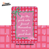 Hot Pink Checkerboard Kindle Case, Kobo Case, Free Personalization