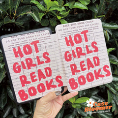 Hot Girls Read Books Library Card Kindle Case, Kobo Case, Free Personalization