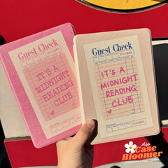 Custom Name Light Pink Guest Check Beige iPad case, Free Personalization