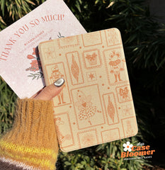 Cute Retro Gifts Stamps Kindle Case, Kobo, Free Personalization