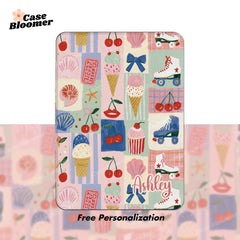 Summer Vibe Kindle Case, Ice Cream Kobo Case, Free Personalization