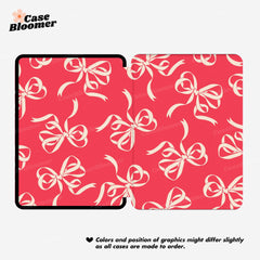 Red Ribbons Gift Kindle Case, Kobo Case, Free Personalization