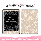 Kindle Skin, Kindle Paperwhite Vinyl, Kindle Paperwhite Decals, Kindle Decals, Aesthetic Kindle Stickers, Paperwhite 11th 6.8 case Decals, Stickers for Paperwhite Signature Edition, Kindle Oasis, Kindle 11th 2022, Skins for Kindle 10th 2019
