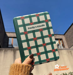 Christmas Green Composition Book Kindle Case, Kobo, Free Personalization