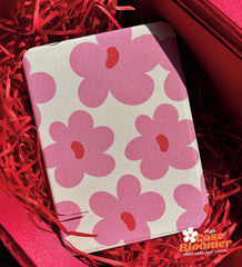 Minimal Pink Floral Kindle Paperwhite Case Cover, Kobo, Free Personalization