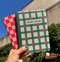 Christmas Green Composition Book Kindle Case, Kobo, Free Personalization