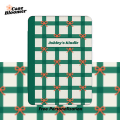 Christmas Green Composition Book Kindle Case, Kobo, Free Personalization