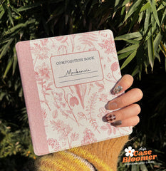 Botanical Book Pink Kindle Paperwhite Case, Kobo, Free Personalization