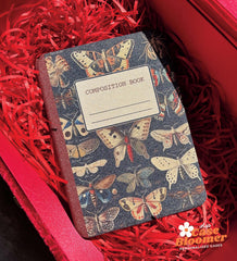 Vintage Butterfly Composition Book iPad case, Free Personalization