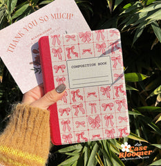 Pink Bows Composition Book Kindle Case, Kobo, Free Personalization