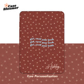 Rustic Red Stars Kindle Case, Kobo Case, Free Personalization