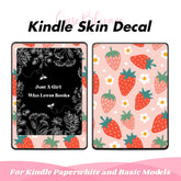 Kindle Skin, Kindle Paperwhite Vinyl, Kindle Paperwhite Decals, Kindle Decals, Aesthetic Kindle Stickers, Paperwhite 11th 6.8 case Decals, Stickers for Paperwhite Signature Edition, Kindle Oasis, Kindle 11th 2022, Skins for Kindle 10th 2019