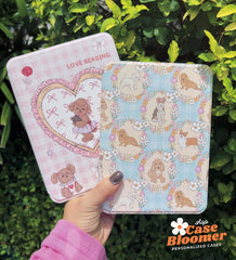 Cute Puppy Dog Lover Kindle Case, Kobo Case, Free Personalization