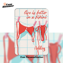 Summer Bikini Vibrant Color Kindle Case, Kobo Case, Free Personalization