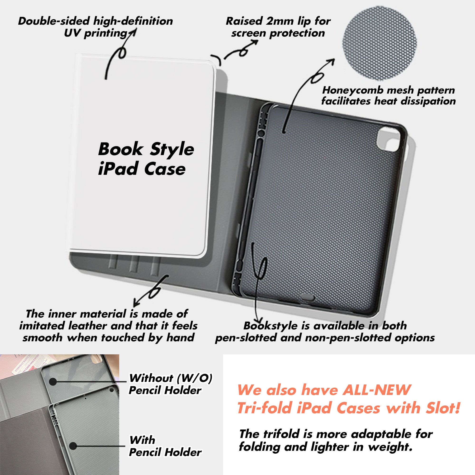 iPad Case, iPad case with pencil holder, Tri-fold cases for iPad, iPad Pro 12.9 cover, iPad Pro 11 case, covers for iPad Air5 Air4 Air3, case for iPad mini 6, iPad 10th, iPad 10.9, iPad 9th, Auto Wake/Sleep, Magnetic iPad case cover, Custom name Kindle case cover, Personalized iPad case, Personalised iPad cover, tablet case cover, best ipad pro cases