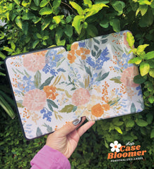 Watercolor Floral Kindle Case, Kobo Case, Free Personalization