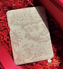 Toile de Jouy Kindle Paperwhite Case, Kobo, Free Personalization