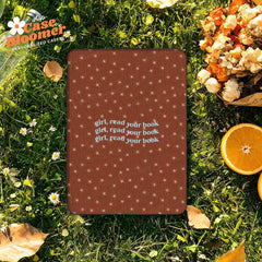 Rustic Red Stars Kindle Case, Kobo Case, Free Personalization