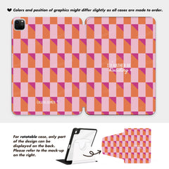 Personalized Rather Be Reading Abstract iPad case, Free Personalization